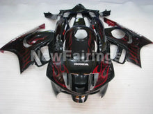 Cargar imagen en el visor de la galería, Black and Red Flame - CBR600 F3 97-98 Fairing Kit - Vehicles