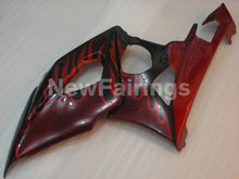 Cargar imagen en el visor de la galería, Black and Red Flame - GSX - R1000 05 - 06 Fairing Kit