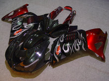 Cargar imagen en el visor de la galería, Black Red Flame - NINJA ZX-14R 06-11 Fairing Kit - Vehicles