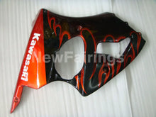 Cargar imagen en el visor de la galería, Black Red Flame NINJA ZX 6R 00 02 Fairing Kit Vehicles &amp;