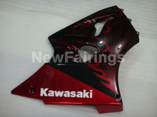 Cargar imagen en el visor de la galería, Black and Red Flame NINJA ZX 6R 00 02 Fairing Kit Vehicles