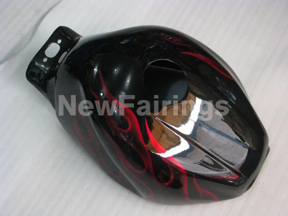 Black and Red Flame - YZF600R Thundercat 96-07 Fairing Kit Vehicles & Parts > Vehicle Parts & Accessories > Motor
