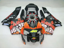 Cargar imagen en el visor de la galería, Black and Red Rossi - CBR600RR 03-04 Fairing Kit - Vehicles