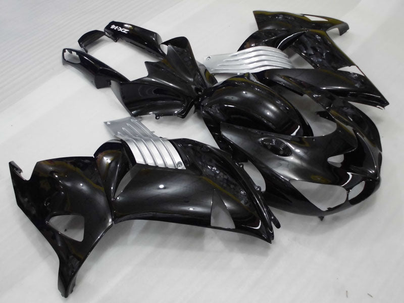 Black and Silver Factory Style - NINJA ZX-14R 06-11 Fairing