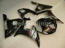 Cargar imagen en el visor de la galería, Black and Silver Factory Style - YZF-R6 03-04 Fairing Kit Vehicles &amp; Parts &gt; Vehicle Parts &amp; Accessories &gt; Motor