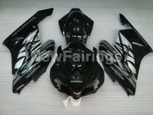 Cargar imagen en el visor de la galería, Black and Silver Fire - CBR1000RR 04-05 Fairing Kit -
