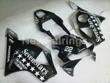Cargar imagen en el visor de la galería, Black and Silver SevenStars - CBR 954 RR 02-03 Fairing Kit -
