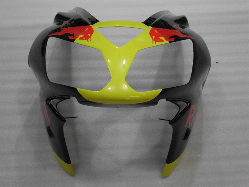 Black and Yellow Red Bull - NINJA ZX-12R 02-04 Fairing Kit