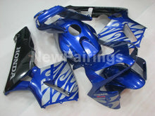 Cargar imagen en el visor de la galería, Blue and Black Fire - CBR600RR 03-04 Fairing Kit - Vehicles