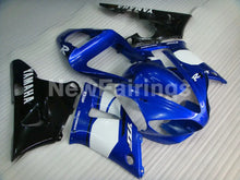 Cargar imagen en el visor de la galería, Blue and Black White Factory Style - YZF-R1 00-01 Fairing