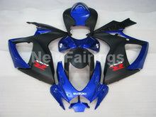 Cargar imagen en el visor de la galería, Blue and Matte Black Factory Style - GSX-R750 06-07 Fairing
