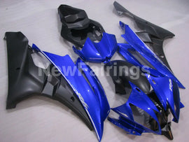 Blue and Matte Black Factory Style - YZF-R6 06-07 Fairing Kit Vehicles & Parts > Vehicle Parts & Accessories > Motor