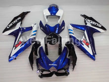 Cargar imagen en el visor de la galería, Blue and White Black Factory Style - GSX-R600 08-10 Fairing