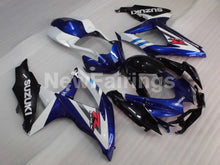 Cargar imagen en el visor de la galería, Blue and White Black Factory Style - GSX-R600 08-10 Fairing