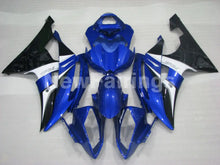 Cargar imagen en el visor de la galería, Blue and White Black Factory Style - YZF-R6 08-16 Fairing Kit Vehicles &amp; Parts &gt; Vehicle Parts &amp; Accessories &gt; Motor