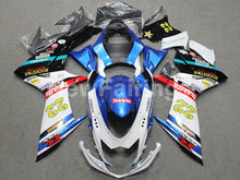 Cargar imagen en el visor de la galería, Blue and White Black ROCKSTAR - GSX-R750 11-24 Fairing Kit