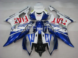Blue and White FIAT - YZF-R6 06-07 Fairing Kit Vehicles & Parts > Vehicle Parts & Accessories > Motor Vehicle Parts >