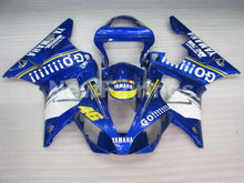 Cargar imagen en el visor de la galería, Blue and White GO - YZF-R1 00-01 Fairing Kit - Vehicles &amp;