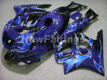Cargar imagen en el visor de la galería, Blue and Black Flame - CBR600 F3 97-98 Fairing Kit -