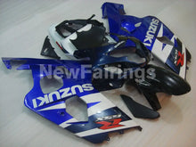 Cargar imagen en el visor de la galería, Blue Black White Factory Style - GSX-R600 04-05 Fairing Kit