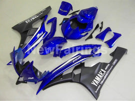Blue and Matte Black Factory Style - YZF-R6 06-07 Fairing Kit Vehicles & Parts > Vehicle Parts & Accessories > Motor