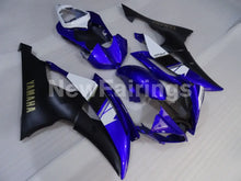 Cargar imagen en el visor de la galería, Blue White and Matte Black Factory Style - YZF-R6 08-16 Fairing Kit Vehicles &amp; Parts &gt; Vehicle Parts &amp; Accessories &gt;