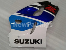 Cargar imagen en el visor de la galería, Blue and White Black Factory Style - GSX-R750 96-99 Fairing