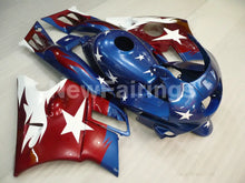 Cargar imagen en el visor de la galería, Blue and Wine Red Star - CBR600 F2 91-94 Fairing Kit -