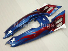 Cargar imagen en el visor de la galería, Blue and Wine Red Star - CBR600 F2 91-94 Fairing Kit -