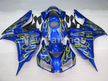 Cargar imagen en el visor de la galería, Blue and Yellow Flame - CBR1000RR 06-07 Fairing Kit -
