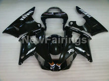 Cargar imagen en el visor de la galería, Glossy Black Factory Style - YZF-R1 00-01 Fairing Kit