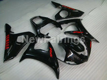 Cargar imagen en el visor de la galería, Gloss Black with Red Decals Factory Style - YZF-R6 03-04 Fairing Kit Vehicles &amp; Parts &gt; Vehicle Parts &amp; Accessories &gt;