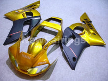 Cargar imagen en el visor de la galería, Gold and Matte Black Factory Style - YZF-R6 98-02 Fairing Kit Vehicles &amp; Parts &gt; Vehicle Parts &amp; Accessories &gt; Motor