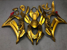 Cargar imagen en el visor de la galería, Golden with Black Stickers Factory Style - NINJA ZX-10R