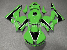 Cargar imagen en el visor de la galería, Green and Black Factory Style - CBR600RR 13-23 Fairing Kit -