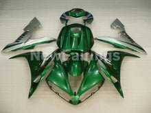 Cargar imagen en el visor de la galería, Green Silver Factory Style - YZF-R1 04-06 Fairing Kit