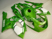Cargar imagen en el visor de la galería, Green and White Factory Style - YZF600R Thundercat 96-07 Fairing Kit Vehicles &amp; Parts &gt; Vehicle Parts &amp; Accessories &gt;