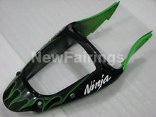 Cargar imagen en el visor de la galería, Green and Black Flame NINJA ZX 6R 00 02 Fairing Kit