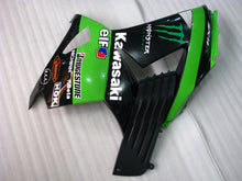 Cargar imagen en el visor de la galería, Green and Black Monster - NINJA ZX-14R 06-11 Fairing Kit