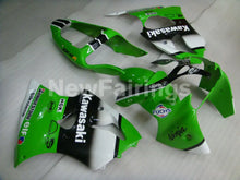 Cargar imagen en el visor de la galería, Green and Black White FUCHS NINJA ZX 6R 00 02 Fairing Kit