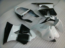 Cargar imagen en el visor de la galería, Black and White Grey No decals - NINJA ZX-6R 00-02 Fairing Kit