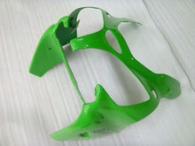 Cargar imagen en el visor de la galería, Green and Black Factory Style - NINJA ZX-6R 00-02 Fairing Kit