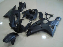 Cargar imagen en el visor de la galería, Matte Black No decals - NINJA ZX-6R 03-04 Fairing Kit