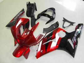 Red Black Factory Style - NINJA ZX-6R 03-04 Fairing Kit
