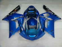 Cargar imagen en el visor de la galería, Blue and Black Factory Style - NINJA ZX-6R 03-04 Fairing Kit