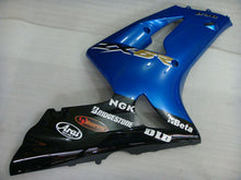 Cargar imagen en el visor de la galería, Blue and Black Factory Style - NINJA ZX-6R 03-04 Fairing Kit
