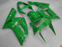 Cargar imagen en el visor de la galería, Gloss Green Factory Style - NINJA ZX-6R 03-04 Fairing Kit