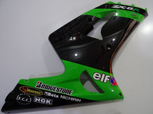 Cargar imagen en el visor de la galería, Black and Green Factory Style - NINJA ZX-6R 03-04 Fairing Kit