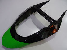 Cargar imagen en el visor de la galería, Black and Green Factory Style - NINJA ZX-6R 03-04 Fairing Kit