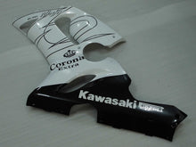 Cargar imagen en el visor de la galería, White and Black Corona - NINJA ZX-6R 05-06 Fairing Kit
